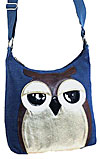 Owl Shoulder/Cross Body Bag in Blue Owl Shoulder/Cross Body Bag in Blue