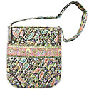 Paisley Quilted Crossbody Bag in Black Paisley Quilted Crossbody Bag in Black